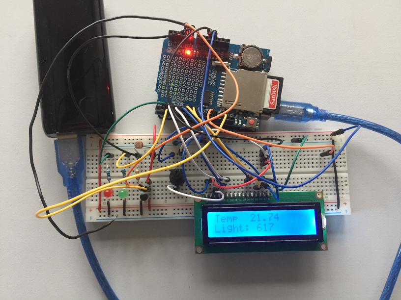 Light & Temperature Logger